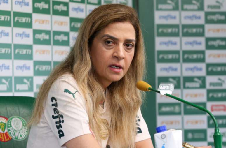 A presidente Leila Pereira parabenizou o desempenho da sua equipe e elogiou o Botafogo –