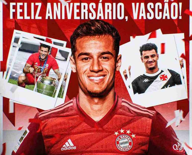 Coutinho na arte do Bayern de Munique –