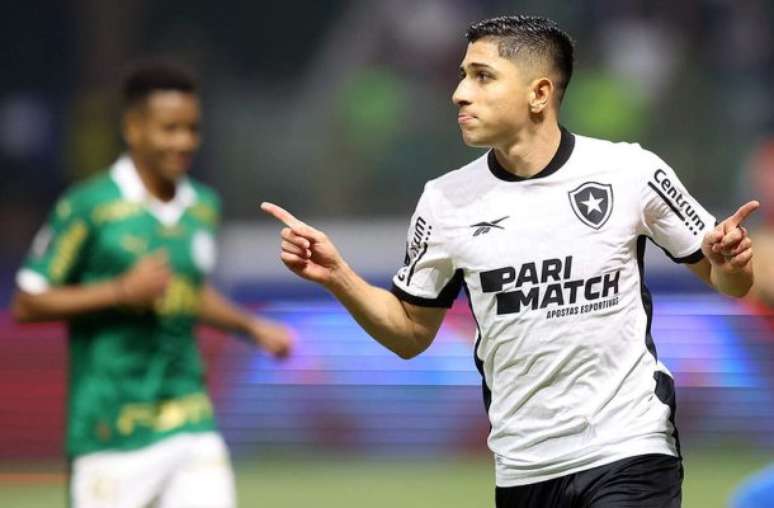 Savarino foi um dos destaques do Botafogo na classificação dentro do Allianz Parque –