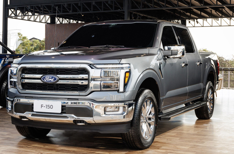 Ford F-150 2025: primeira aparição pública na feira Expointer (RS)