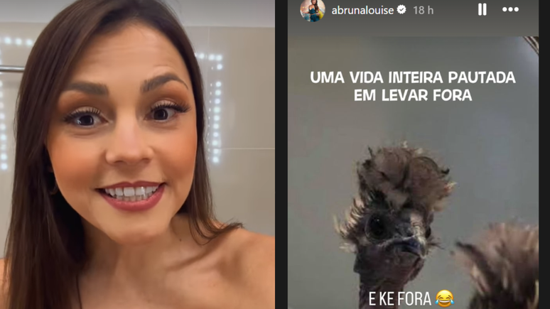 Bruna Louise brincou com polêmica envolvendo Kéfera