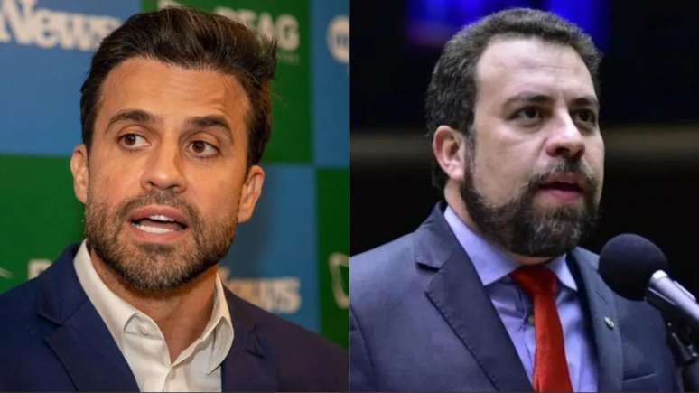 Pablo Marçal (PRTB) e Guilherme Boulos (PSOL)