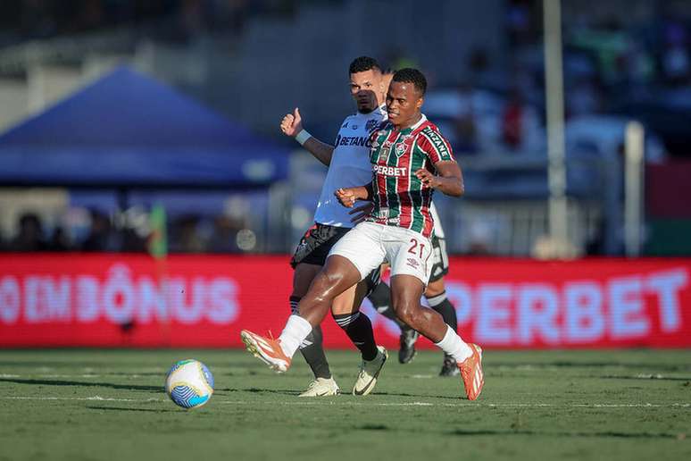 Atlético e Fluminense empataram por 2 a 2, em Cariacica (ES), no primeiro turno –