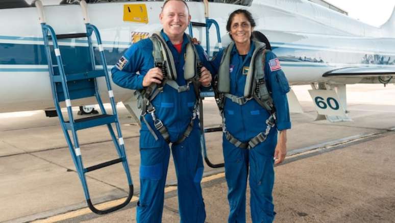 Gli astronauti Butch Wilmore e Sonny Williams.