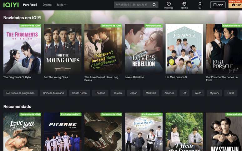 Plataforma de streaming com milhares de doramas chega no Brasil 