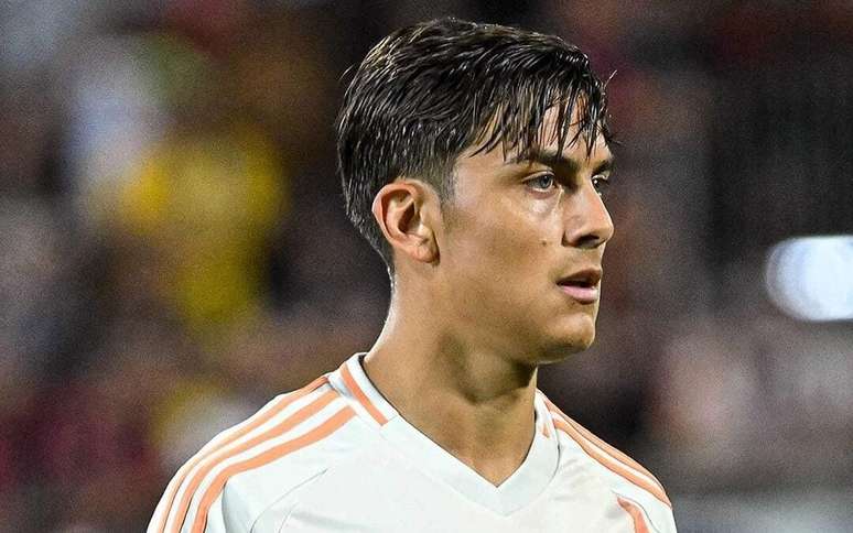 Dybala, em ação pela Roma