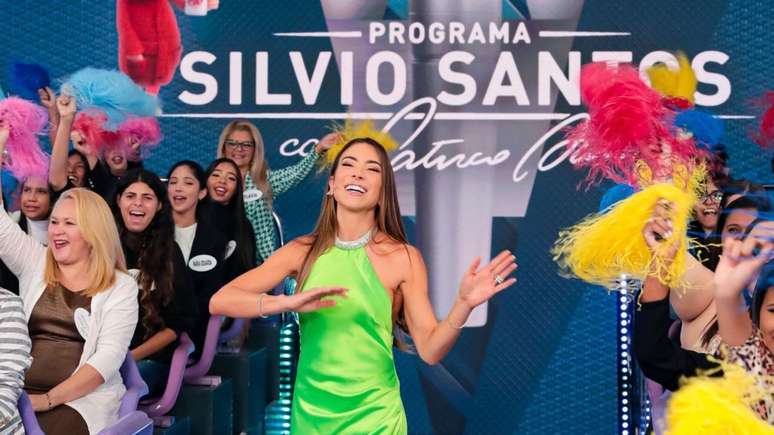 Patricia Abravanel no "Programa Silvio Santos"