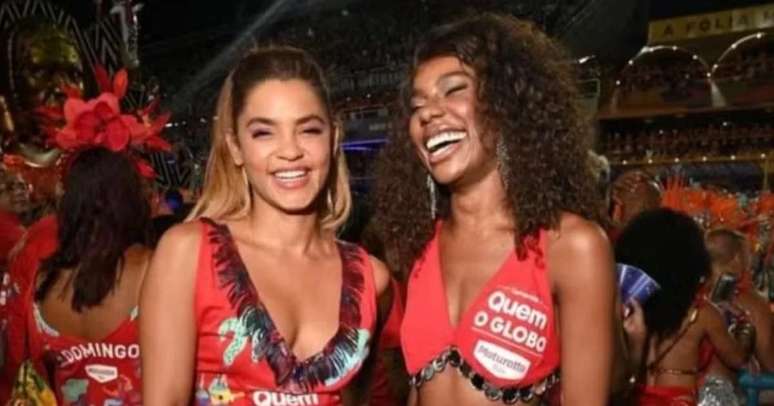 Lucy Alves e Indira Nascimento estavam juntas desde o Carnaval deste ano