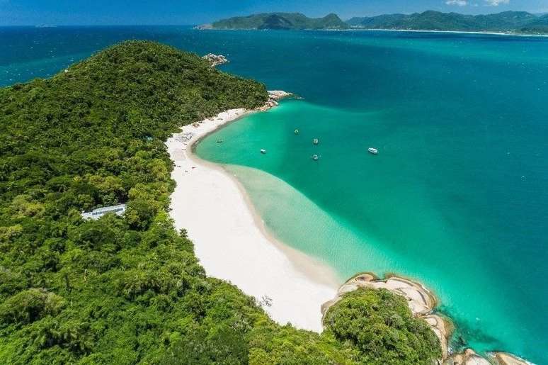 Ilha do Campeche, em Florianópolis 