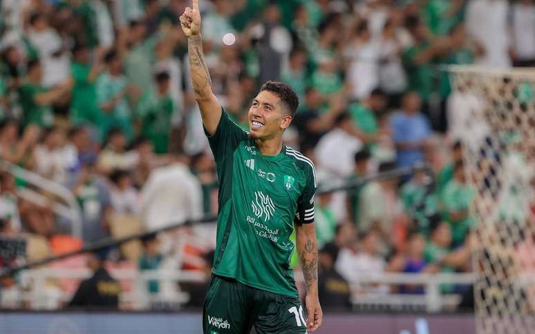 Roberto Firmino marcou gol na estreia do Al-Ahli pelo Campeonato Saudita