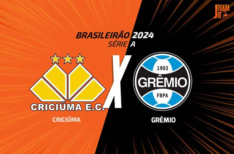 Criciúma e Grêmio jogam neste domingo (25) tentando fugir do Z4 do Brasileirão –