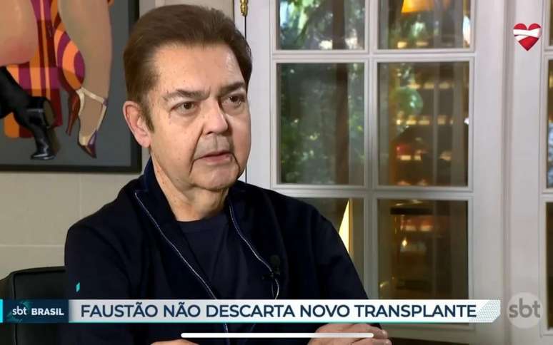 Faustão fez dois transplantes em menos de um ano 