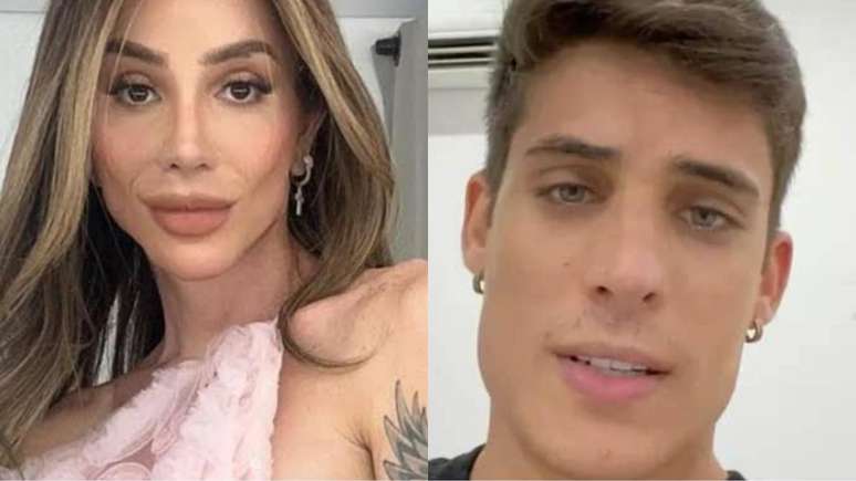 Tiago Ramos afirmou que não é homem em vídeo de Maya Massaefera (Imagens: Reprodução - Instagram / Montagem - RD1)