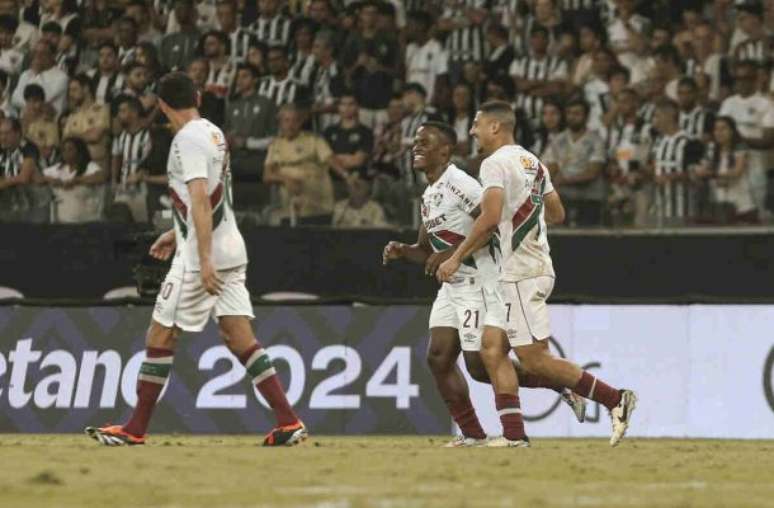 Jhon Arias marcou o segundo gol do Fluminense na vitória sobre o Atlético, no Mineirão –