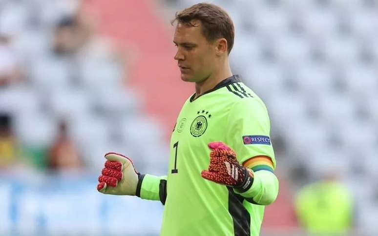 Neuer em ação pela seleção da Alemanha