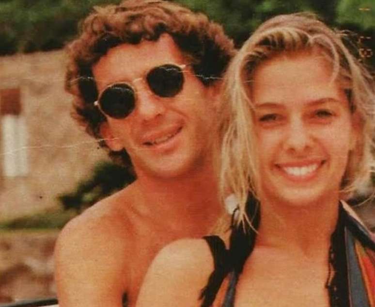 Adriane Galisteu recorda namora com Ayrton Senna