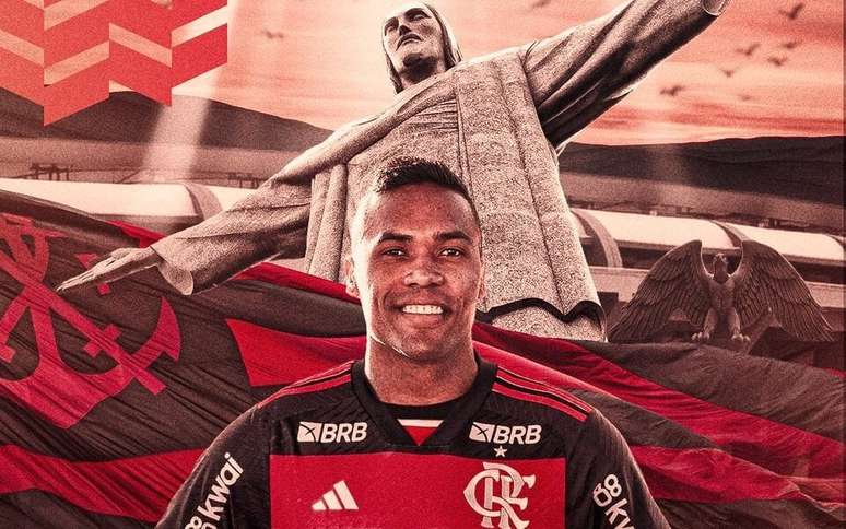 Alex Sandro é anunciado pelo Flamengo