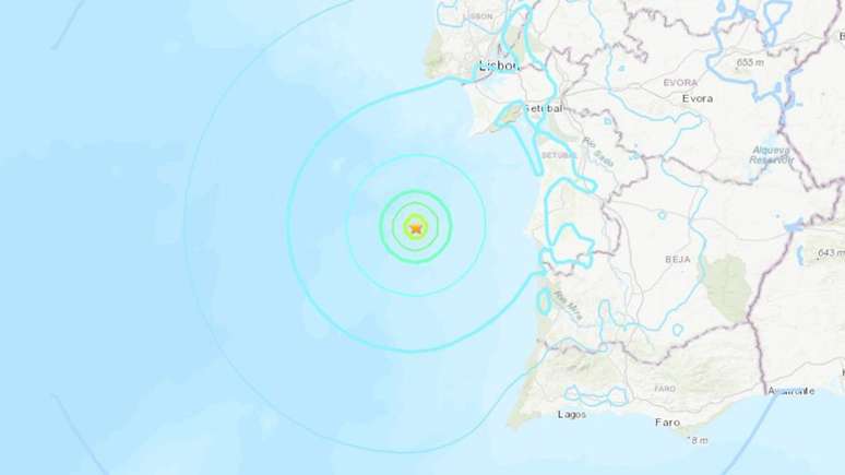 Terremoto de 5,3 atinge o sul de Portugal