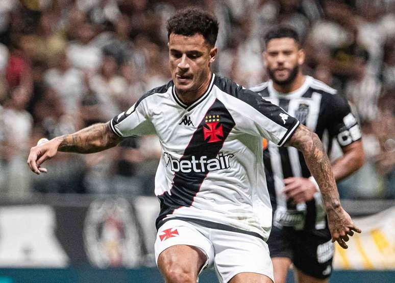 Phillipe Coutinho desfalca o Vasco pelo quarto jogo seguido –