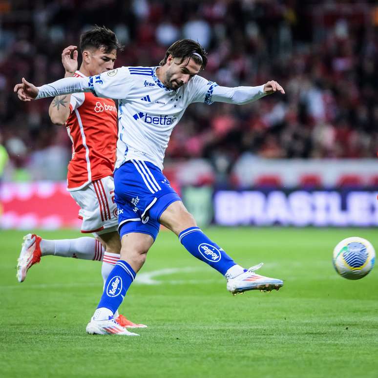 Lautaro Díaz em derrota do Cruzeiro. 