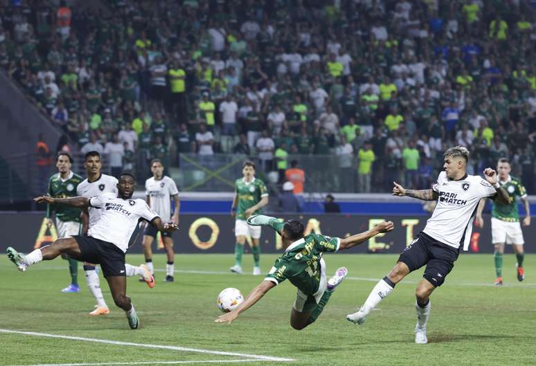 Partida entre Palmeiras e Botafogo pela Libertadores