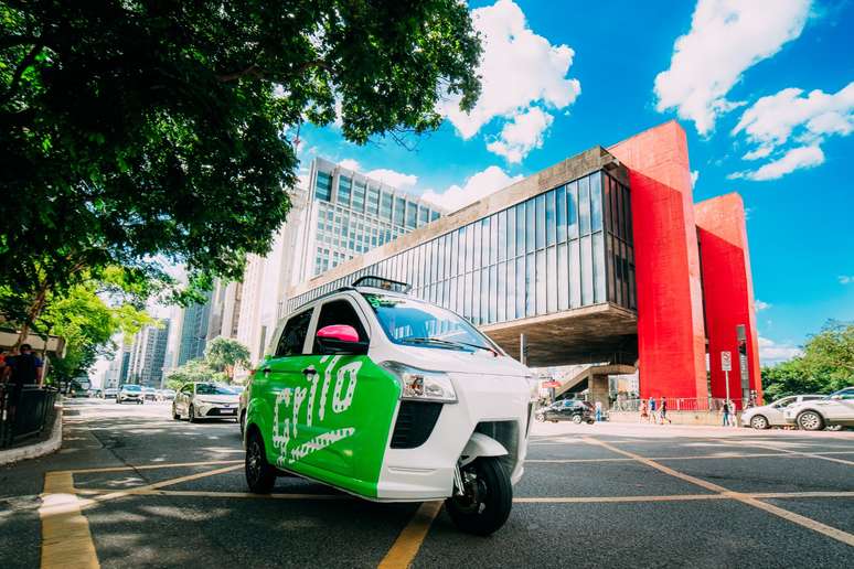 Grilo quer oferecer um app de caronas em SP com seus triciclos elétricos