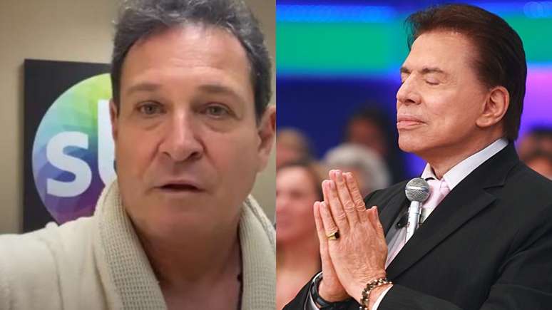 Luis Ricardo e Silvio Santos