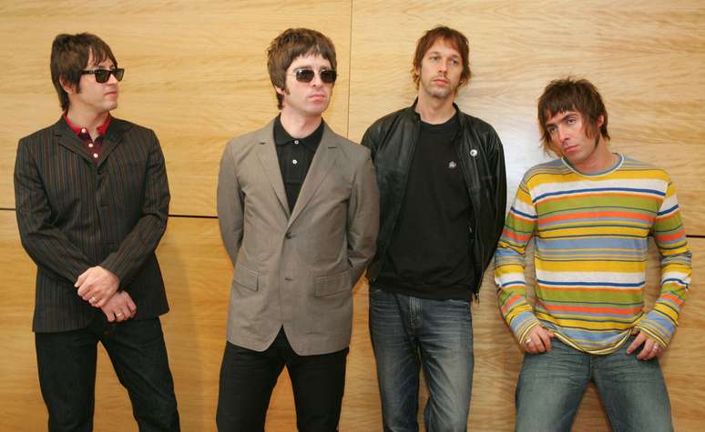 Integrantes da banda Oasis em foto de 2006