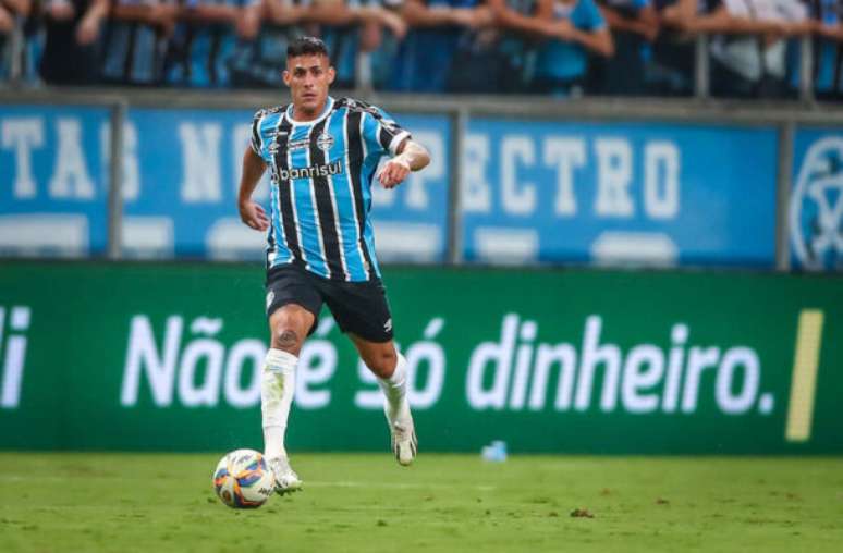 Pavón atuou como titular na maioria dos jogos do Grêmio da temporada –