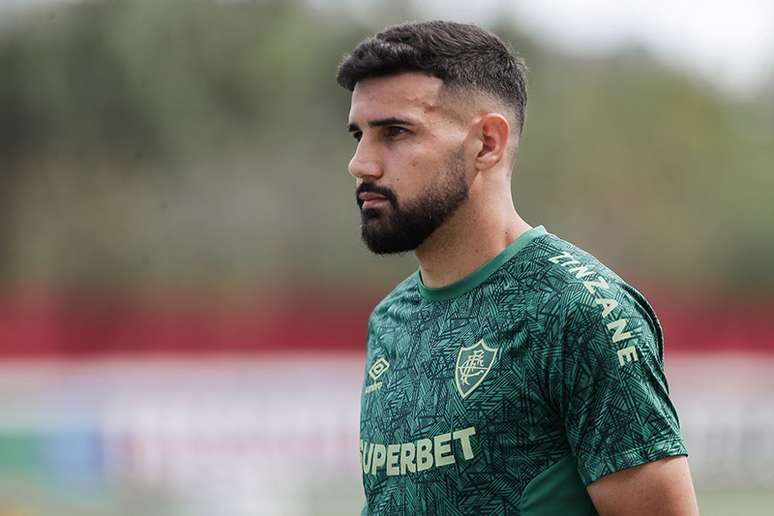 Ignácio em treino do Fluminense –