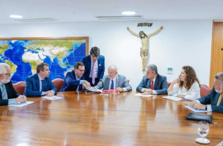 Reunião de Lula e Eduardo Paes em Brasília