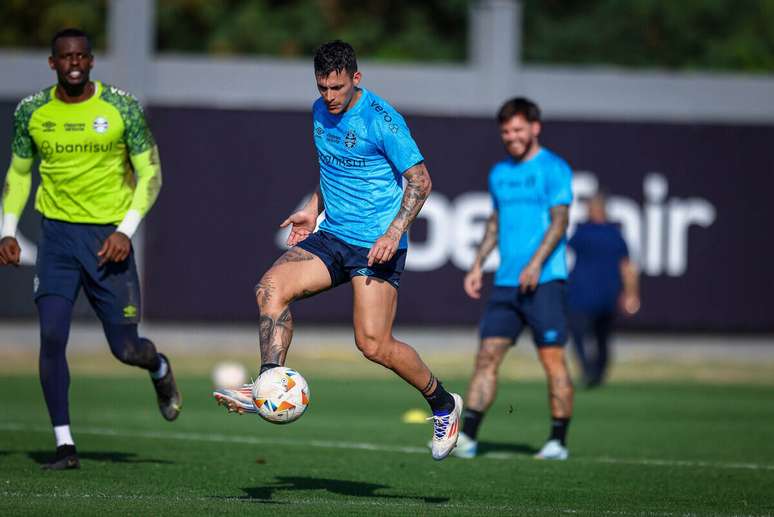 Pavón atuou como titular na maioria dos jogos do Grêmio da temporada –