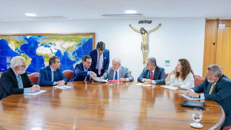 Reunião de Lula e Eduardo Paes em Brasília