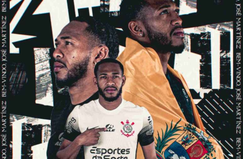 Volante José Martínez foi anunciado como novo reforço do Corinthians –