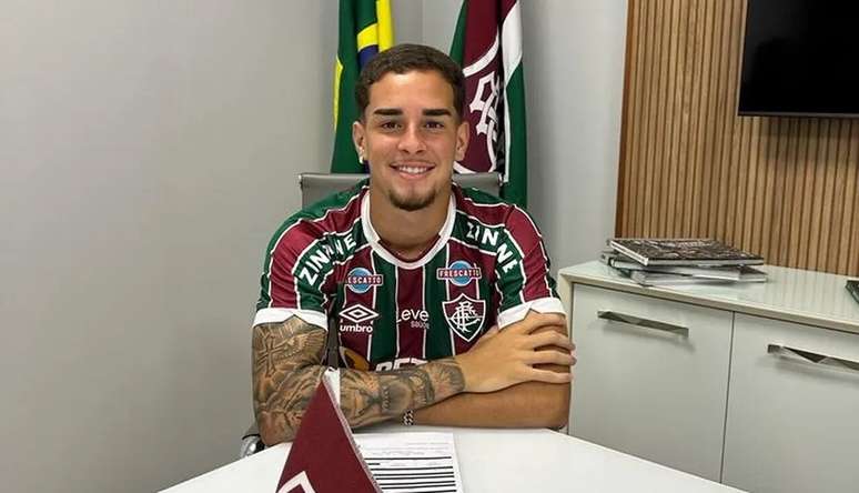 Meia Agner, atualmente no Fluminense, é a grande aposta do Palmeiras para formar um grande nome nos próximos anos —