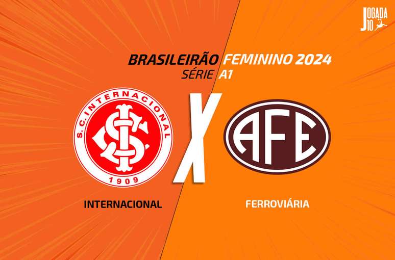 Ferroviária x Internacional se enfrentam pelas quartas de final do Campeonato Brasileiro Feminino –