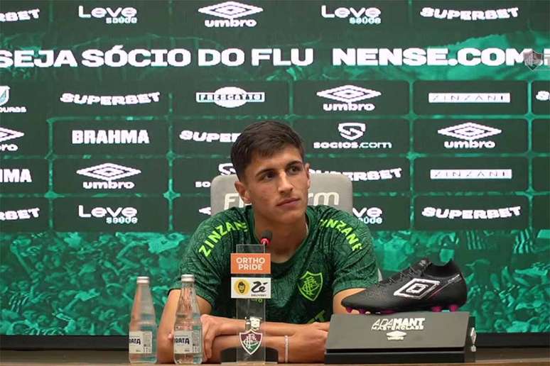 Bernal em apresenta&ccedil;&atilde;o no Fluminense &ndash;
