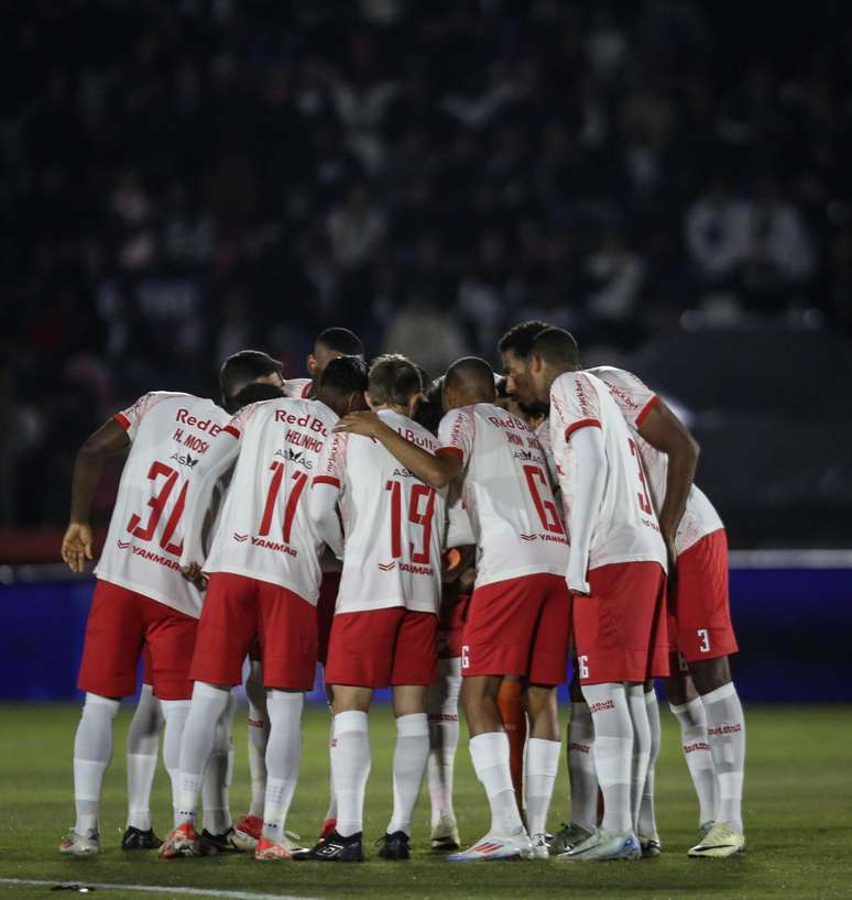 Jogadores do Red Bull Bragantino. 