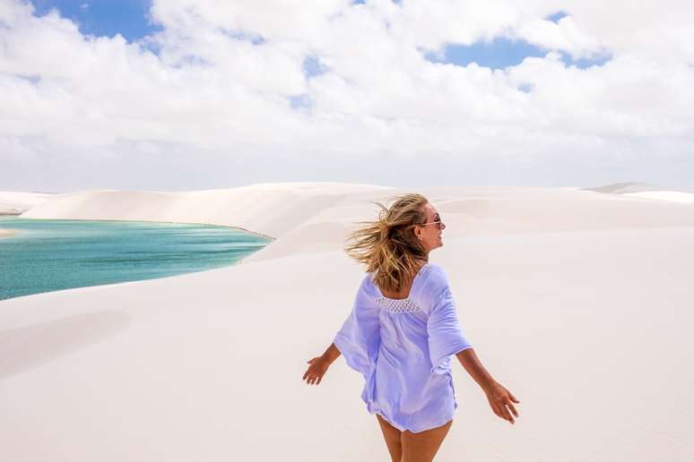 Aproveite seu smartphone ou c&acirc;mera de boa qualidade para registrar as lindas paisagens dos Len&ccedil;&oacute;is Maranhenses 