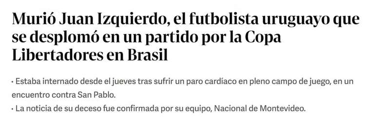 Diário Clarín, da Argentina —