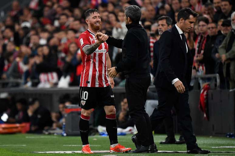 Iker Muniain durante sua passagem recente com a camisa 10 do Athletic Bilbao –