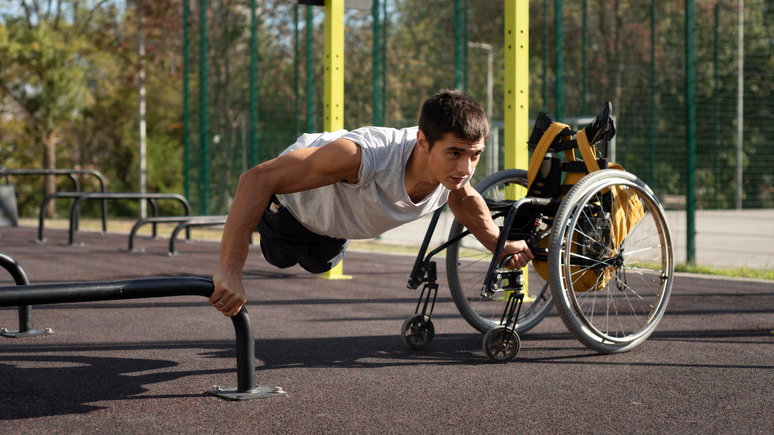 Um atleta paralímpico é um esportista que compete nos Jogos Paralímpicos