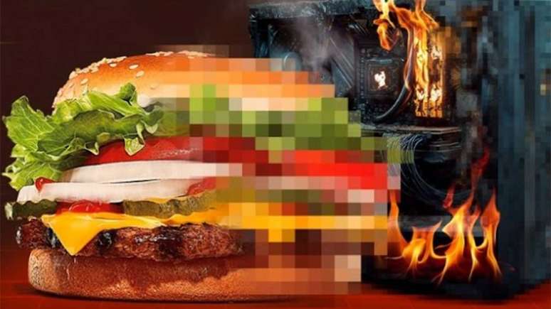 Burger King trocará sua peça de PC Gamer ou videogame queimada por um Whopper nesta quinta (29)