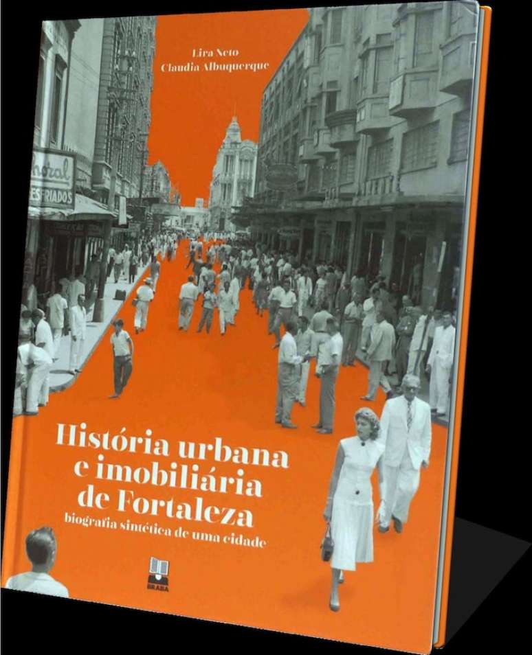 Capa do livro 'História Urbana e Imobiliária de Fortaleza'.