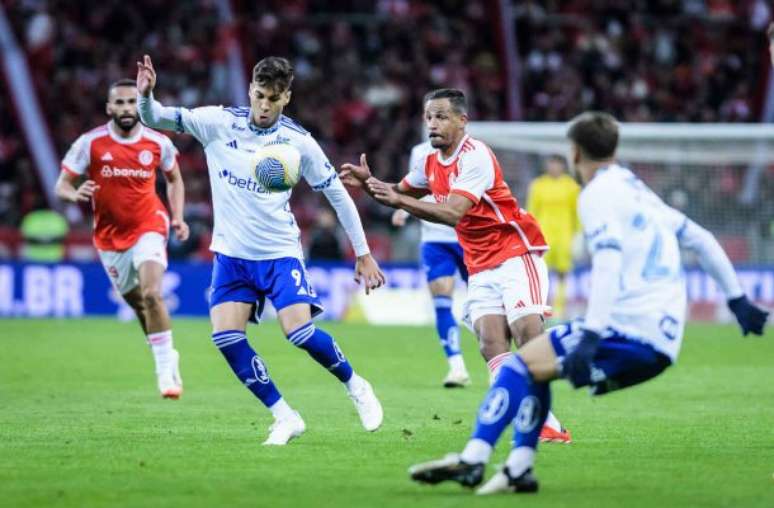 Kaio Jorge perdeu um pênalti no jogo contra o Inter –