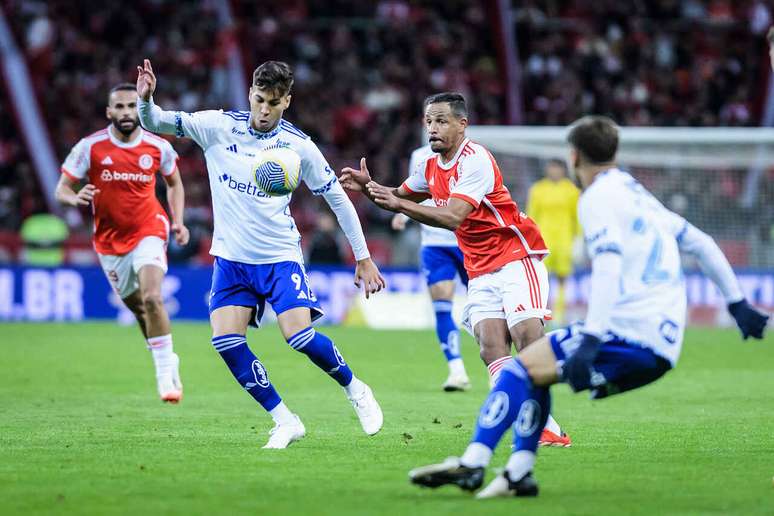 Kaio Jorge perdeu um pênalti no jogo contra o Inter –