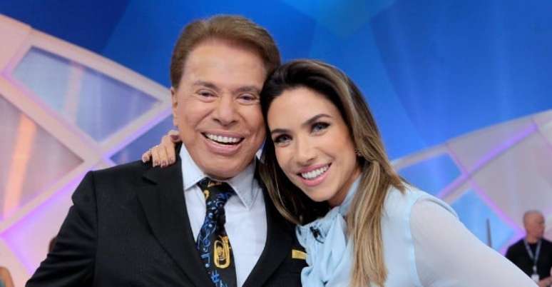 Silvio Santos e Patricia Abravanel