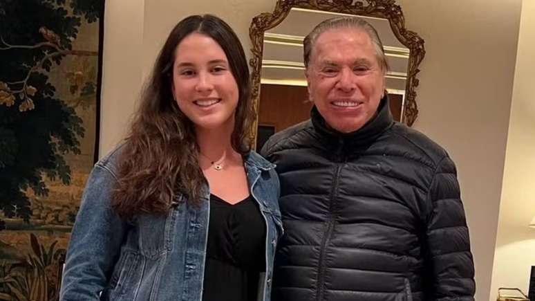 Amanda Abravanel e Silvio Santos (Reprodução/Instagram)