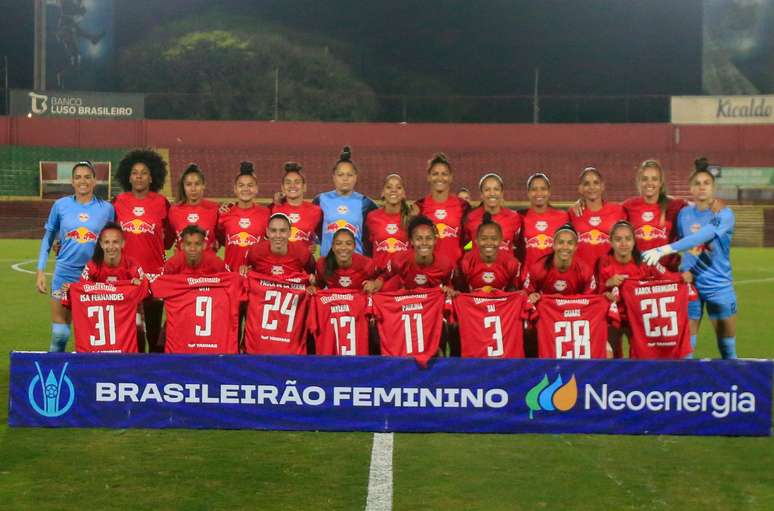 Jogadoras da Bragantinas. 