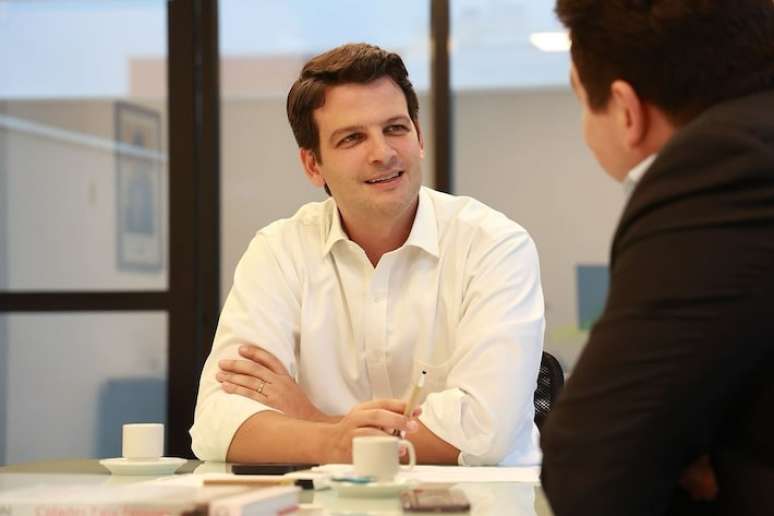 Eduardo Pimentel, vice-prefeito de Curitiba e candidato a prefeito.